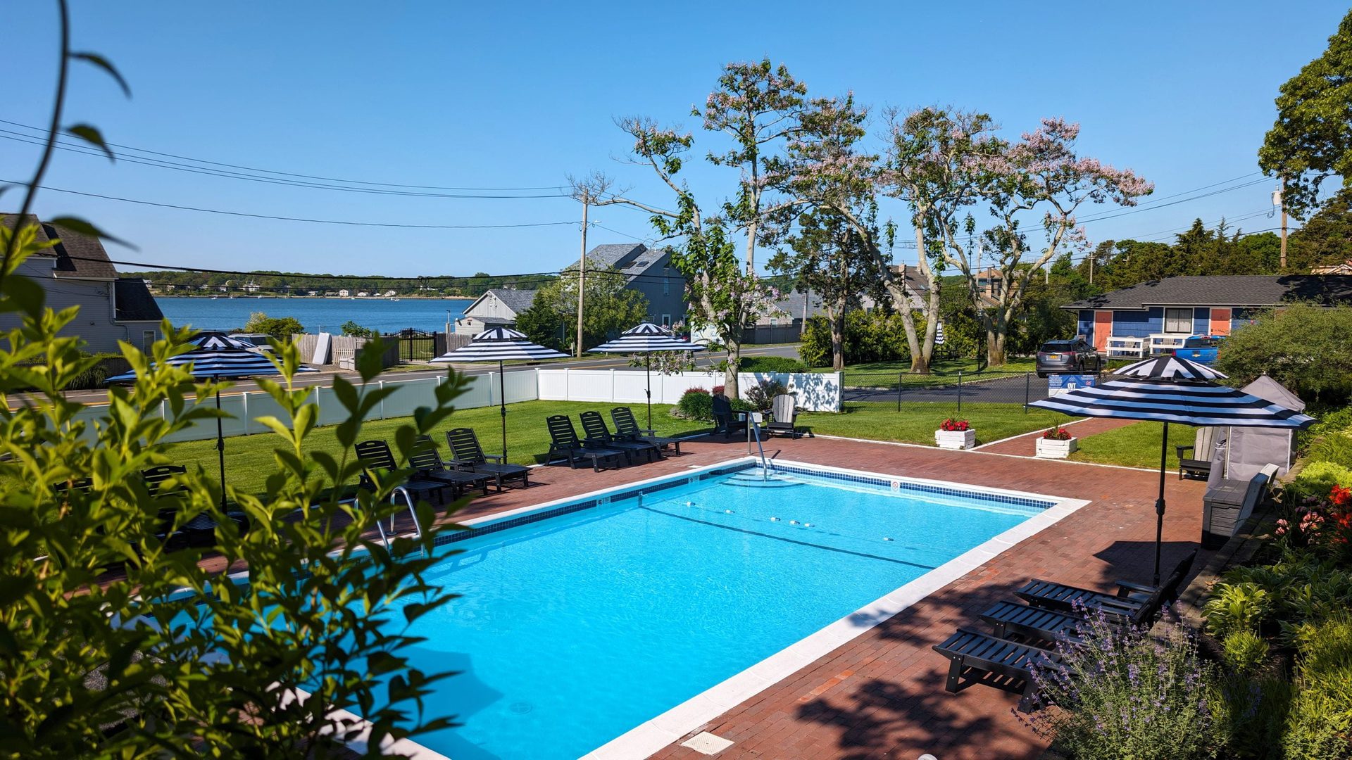 Evening view of Ocean View Terrace Inn Hampton Bays
